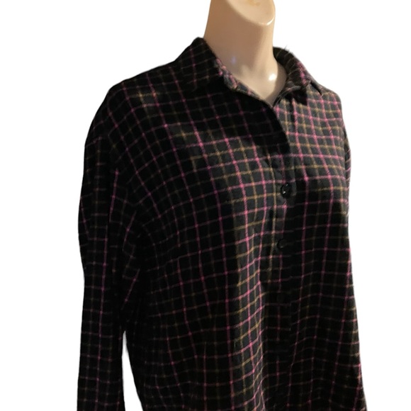 Madewell Flannel Westlake Shirt in Stoppard Plaid XS - Picture 2 of 10